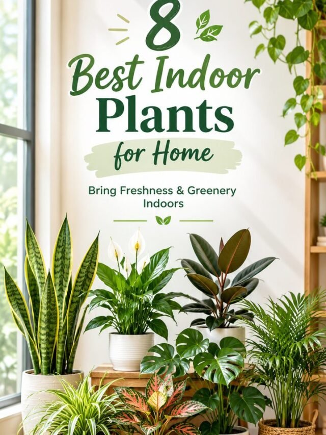 8 Best Indoor Plants for Home